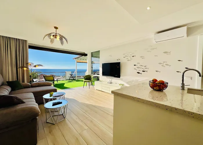 Paulmarie Superior Ocean Lounge شقة Acantilado de los Gigantes